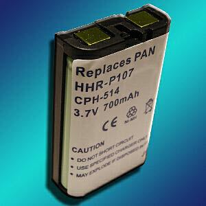 Panasonic HHR-P107 Battery